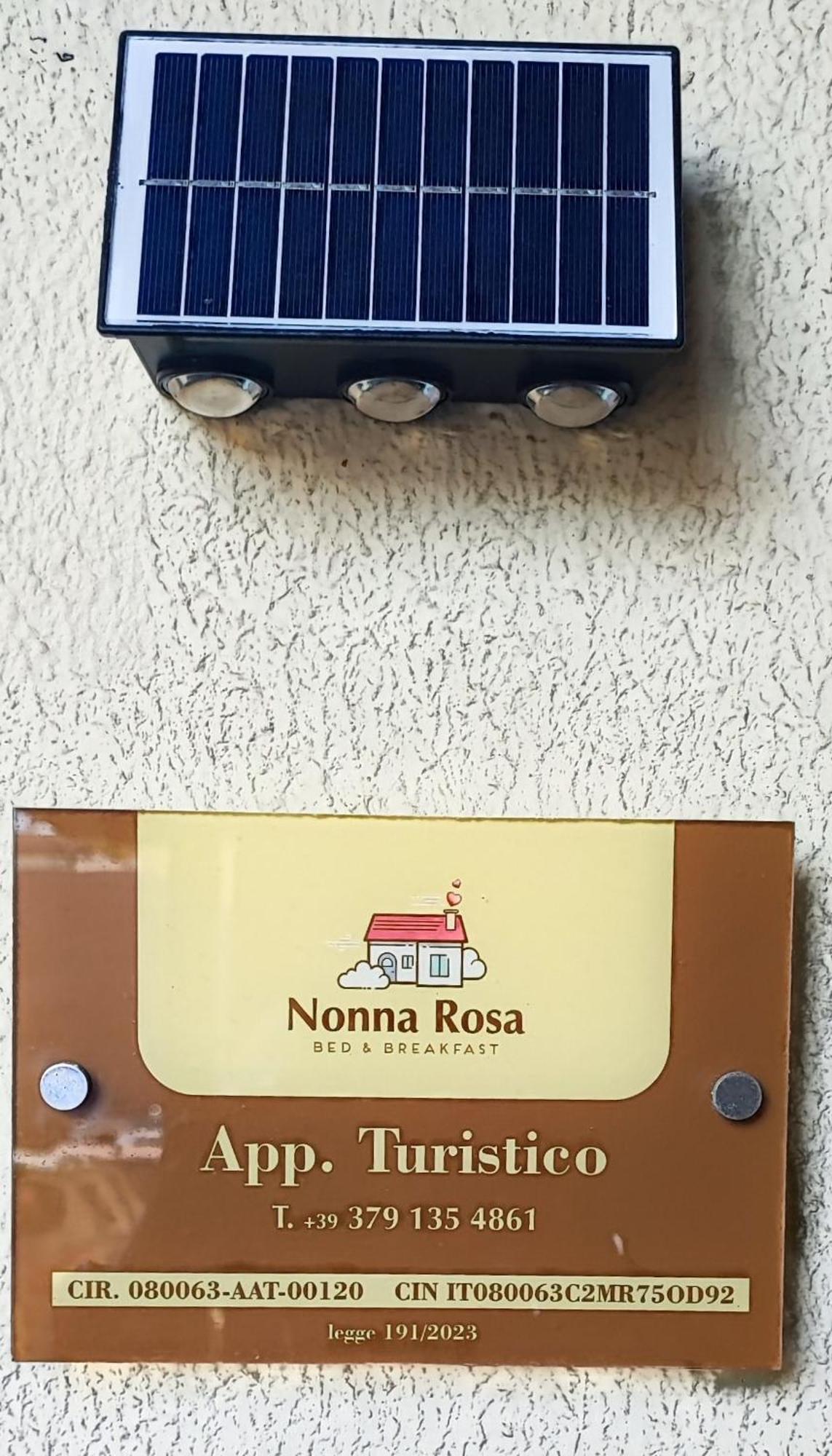 Отель Nonna Rosa Реджо-ди-Калабрия Экстерьер фото